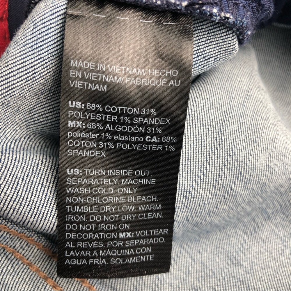 ⭐️NEW⭐️SPARKLES ✨White House Black Market (WHBM) The Skinny Ankle Blue Jeans - Picture 9 of 11